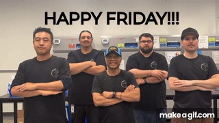 Happy Friday on Make a GIF