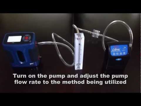 Primary Calibration of a Rotameter & Low Volume Sampling Pump