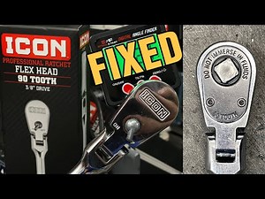 Did Harbor Freight really FIX the RECALLED ICON Ratchets