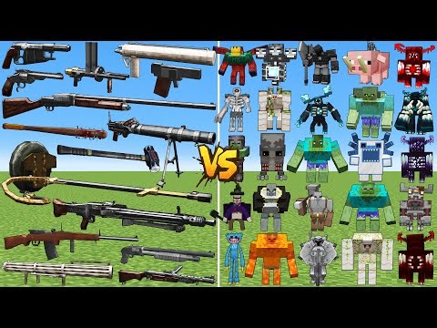 What TaCZ Apocalypse Gun Can Defeat The Most Strong Bosses Mob in Minecraft?