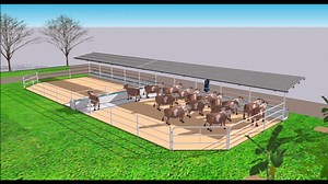 STANDARD CATTLE FEEDLOT | CATTLE HOUSING | CATTLE FARMING PHILIPPINES | Agricultural Structures - Cattle Feedlot ======================================== This plan is a standard Cattle Feedlot Design based on PHILIPPINE AGRICULTURAL ENGINEERING STANDARD PAES 405:2001 - Agricultural Structures - Cattle Feedlot. There are several aspects of this design that can still be optimized , which we will be uploading in the future, so stay tuned!!! Project Cost : P- -,000 Date Constructed : (Proposed/Conce