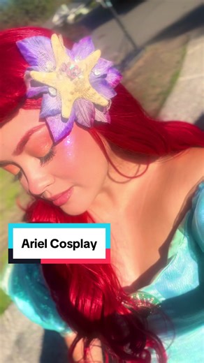 Lil Ariel cosplay for ya🧜🏼‍♀️ #ariel #disney #seattle #washington #pnw