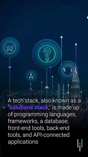What Is Technology Stack? | Technology Stack Explained In 1 Minute | #Shorts | Simplilearn