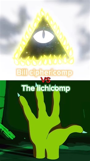 #adventuretime #gravityfalls bill cipher vs the lich