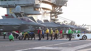 41K views · 1.1K reactions | The Pratt & Whitney-powered Lockheed Martin F-35 Lightning II fighter aircraft has a starring role in the recently released IMAX® movie, Aircraft Carrier: Guardians of the Sea, which authentically presents the true scale and drama of carrier and fleet naval operations to giant screen audiences for the first time. The F-35 is powered by Pratt & Whitney’s F135 engine. The film is now playing in theaters nationwide. | Pratt & Whitney | Facebook