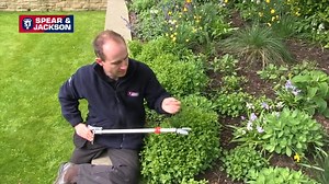 Spear & Jackson 8200RS/09 Razorsharp Easy Reach Pruner with Razorsharp Ratchet Twist Anvil Secateur