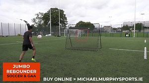 22K views · 242 reactions | The Precision Jumbo Rebounder: The perfect aid to hone your football skills. Suitable for soccer, GAA, and Hurling. Nationwide Next Day Delivery. | Michael Murphy Sports & Leisure | Facebook