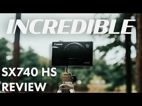 BEST ENTRY LEVEL VLOG CAMERA 2021?! (Canon Powershot SX740 HS Review)