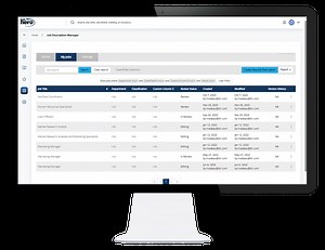 Job Description Manager