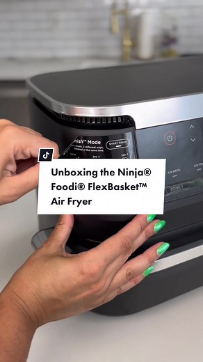 Introducing the Ninja® Foodi® FlexBasket™ Air Fryer with 7-qt. MegaZone™