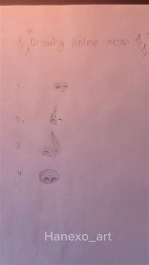 How to draw anime nose ✨️ #tutorial #art #drawing #anime #shorts