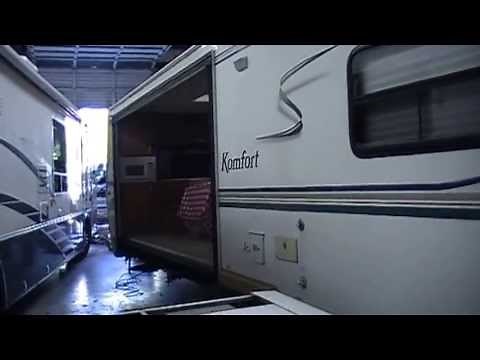 floor replacement on rv slide out