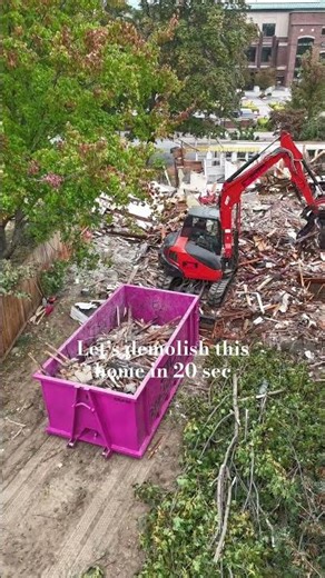 We Demolished This House in 20 Seconds