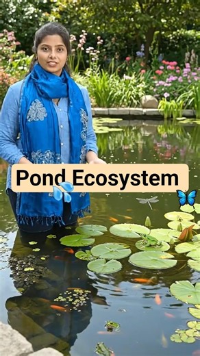 Pond ecosystem💦 Do you know ? #ncert #neetbotany