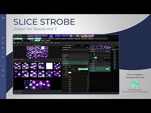 SLICE STROBE - Addon for Resolume