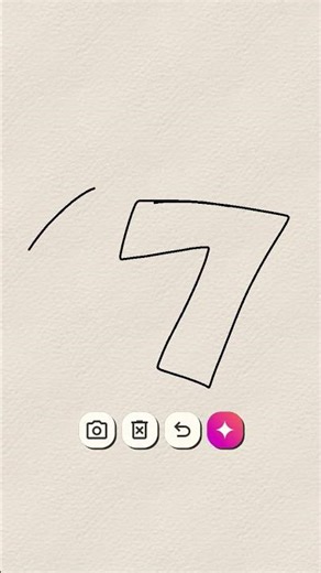 How to draw 6 7