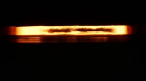 Blurring Splashes Fire Inside Industrial Furnace 库存影片视频（100% 免版税）1026027299 | Shutterstock