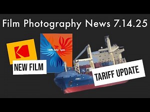 Film Photography News 7.14.25: New Kodak Film, Harman News, Tariff Update and New Film App