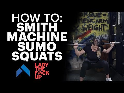 Smith Machine Sumo Squats: How To
