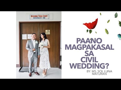 NEW NORMAL CIVIL WEDDING | STEP BY STEP PROCESS IN THE PHILIPPINES 2021
