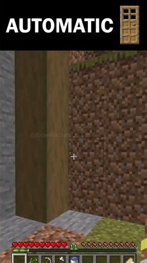 Automatic System Door #minecraft #minecraftshorts #minecraftmemes #shorts #subscribe #ideas #mc