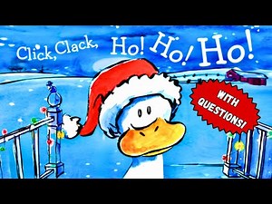 CLICK, CLACK, HO! HO! HO! 🎅🐄 | Funny Christmas Story Read Aloud for Kids + Comprehension Questions