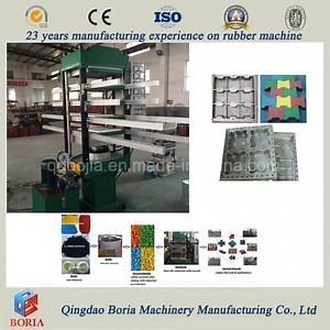 [Hot Item] Hydraulic Press Machine for Rubber Tile/Multi Daylight Rubber Tile Making Machinery