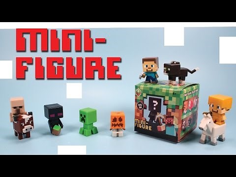 Minecraft Mini-Figure Mystery Box Grass Series 1 Opening Codes