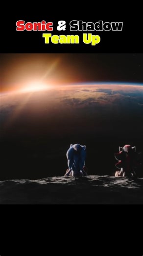 Sonic & Shadow UNITED: Saving the World Together! 🌍💥 The Ultimate Team-Up Moment