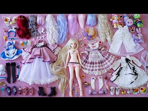 Rapunzel Delia PRINCESS MYOU DOLL BJD Unboxing Dress Up