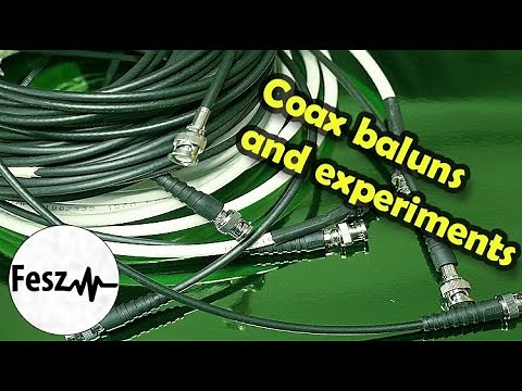 Experiments with Transmission Line Baluns