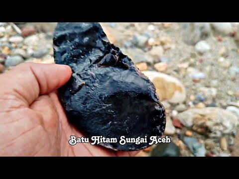 The Black River of Aceh, and the types of ancient fossils that are thousands of years old