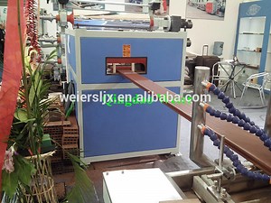 [Hot Item] PVC WPC Profile Making Machine China UPVC Profile Extrusion Machine Sjsz65