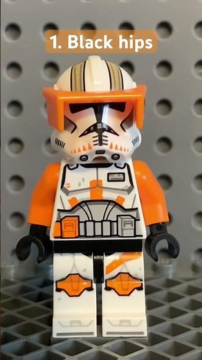 3 steps to upgrading commander Cody! #lego #starwars