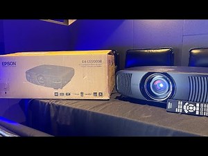 *NEW* 2022 Epson LASER 4K Projector LS12000 Unboxing and Overview
