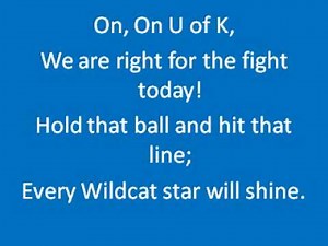 University of Kentucky Fight Song - On, On U of K