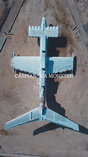 178K views · 2.6K reactions | Ekranoplan – The Caspian Sea Monster ...