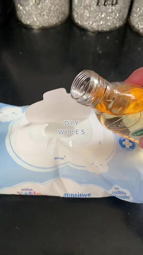 Diy wipes #cleaninghack #fypシ #cleantok #lifehack #cleanwithbekxx