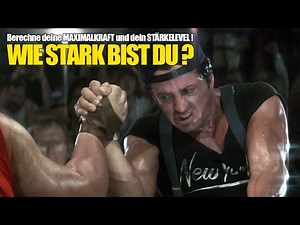 WIE STARK BIST DU ? - Maximalkraft und Stärkelevel // karl-ess.com