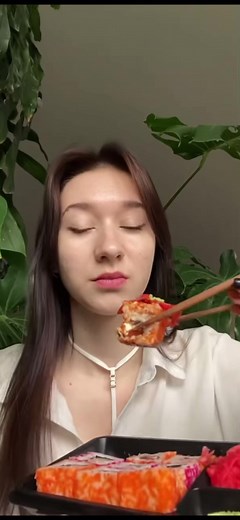 Sushi #asmr #sushi #asmrtiktoks