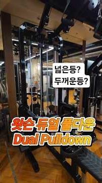 운동편식 05. 왓슨 애니멀 듀얼 스택 렛풀다운 Dual Pulldown