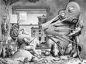 Jim Woodring coming to Australia