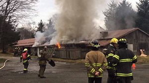 6.4K views · 123 reactions | The era of the Thane Ore House is officially over. The longtime local landmark was burned today as part of a live fire training drill for Capital City Fire Rescue firefighters, and will later be rebuilt as a cultural immersion park. Video by Nolin Ainsworth | Juneau Empire | Juneau Empire | Facebook