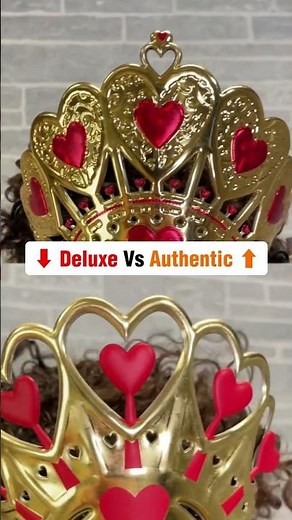 Comparing Deluxe vs Authentic Queen of Hearts Costume