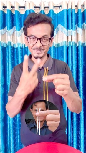 Funny Rope Magic Trick Tutorial #youtubeshorts #magic #magictrickssecret #invisiblemagic #magician