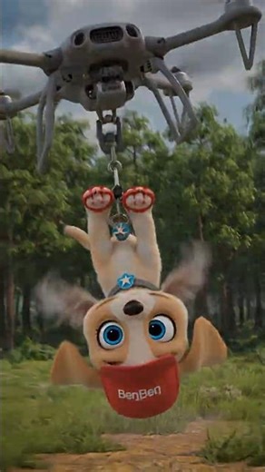 Benben the dog's crazy gift-giving style😜😅 #shorts