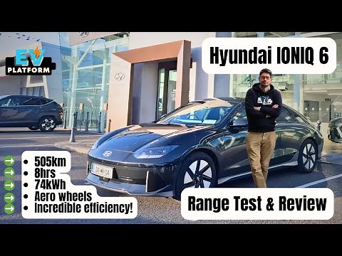 Hyundai IONIQ 6 | Range Test & Review | Incredible range & efficiency!