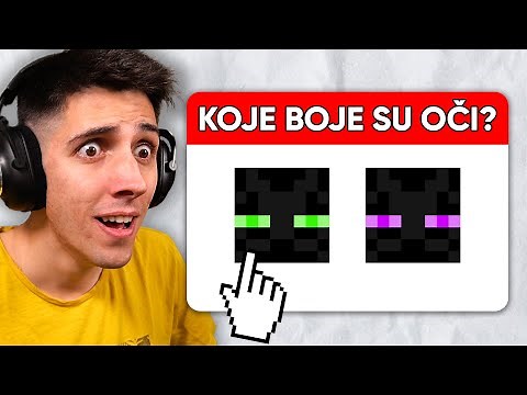 Najteži Minecraft Kviz...