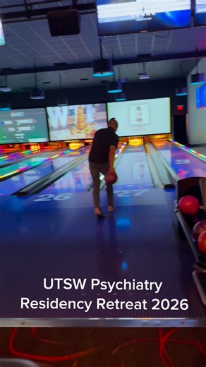 UTSW Psychiatry Residency on Instagram: "Grateful for the time to connect and build community at our UTSW Psychiatry Residency Retreat 2026. Had an amazing time at Pinstack with team bonding activities including arcade games, laser tag, and bowling 🎳. Thanks to the Chief Residents and Psychiatry Residency Organization (PRO) for coordinating! #utsw #psychiatryresidency"