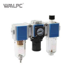 [Hot Item] Airtac F. R. L Combination Air Treatment Unit Filter Regulator Lubricator 1/4" Port Air Filter Oil-Water Separator & Adjustable Regulator for Air Compressor